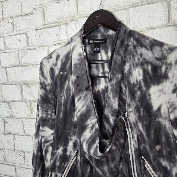 INC tye dye full zip lightweight jacket - Picture 2 of 13